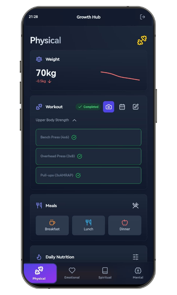 Industrial Growth Hub Personal Development App